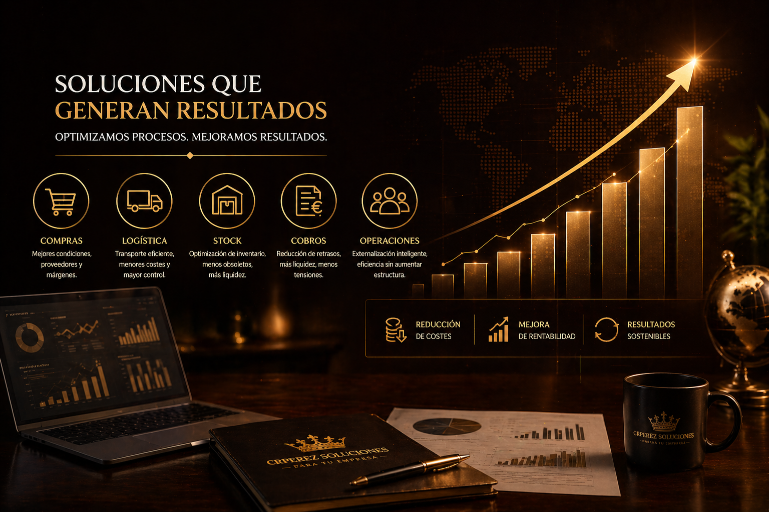 Soluciones de optimización de costes, compras, logística y gestión operativa